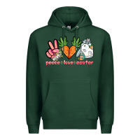 Sports Green Peace love Easter Day Premium Hoodie - HowdyJamesFarm