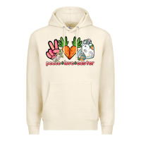 Tofu Peace love Easter Day Premium Hoodie - HowdyJamesFarm