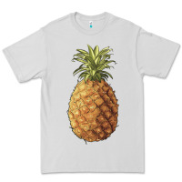 Dove Grey pineapple Premium Tee - Artiststas