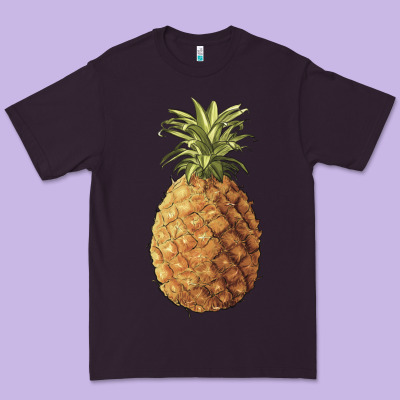 Pineapple Premium Tee Designed By Artiststas