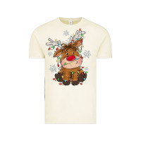 Christmas Reindeer Vintage Tee | Teevron