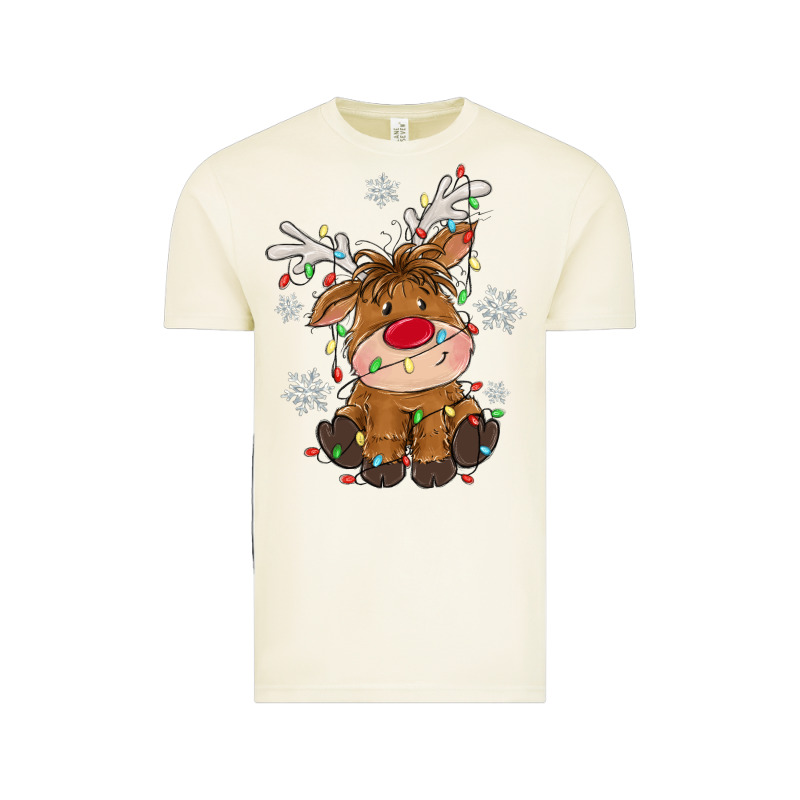 Christmas Reindeer Vintage Tee by MaliasSmallBusiness | Teevron