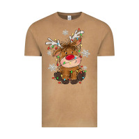 Vintage Camel Christmas reindeer Vintage Tee - MaliasSmallBusiness