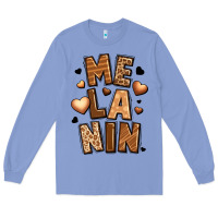 Colony Blue melanin Long Sleeve Tee - LillyAllenDesigns