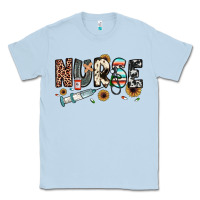 Dusty Blue nurse Classic Tee - JahusDesignShop