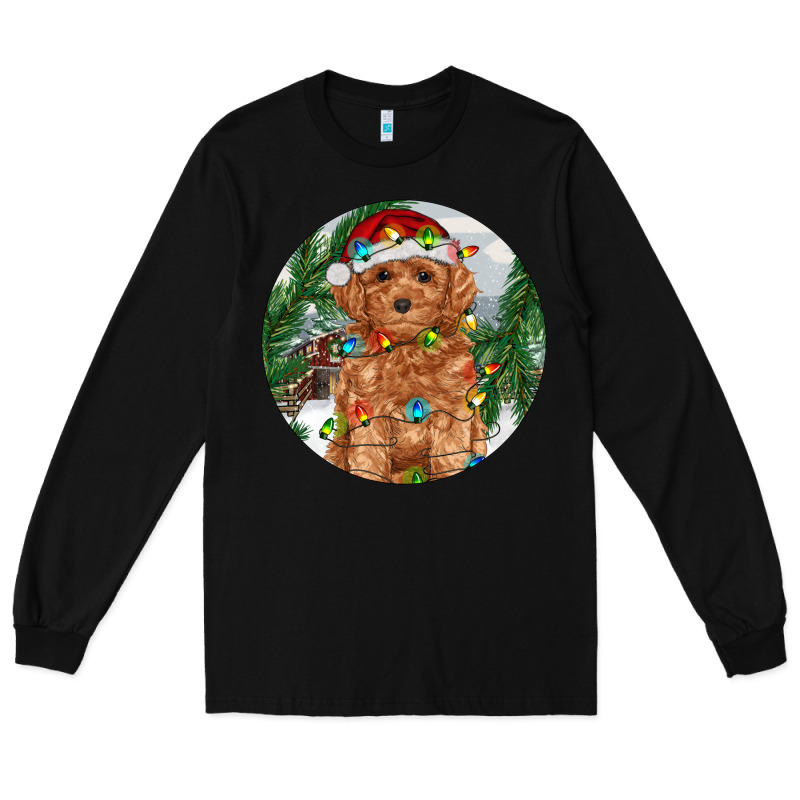 Toy Poodle And Farm Long Sleeve Tee by RanaPortraitStore | Teevron