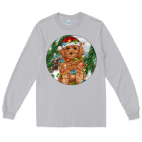 Moon Dust Toy Poodle And Farm Long Sleeve Tee - RanaPortraitStore