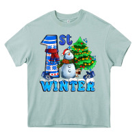 Arona first winter with snowman Heavy Core Tee - AdoDesignShop