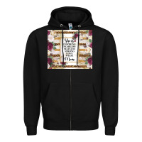 Mother's Day She Is Inspiring Fearless Selfless Strong Love Wilse Mom  Zipper Hoodie | Teevron