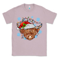 Lilac christmas cow Classic Tee - MaliasSmallBusiness