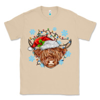Mushroom christmas cow Classic Tee - MaliasSmallBusiness