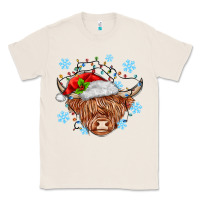 Natural christmas cow Classic Tee - MaliasSmallBusiness