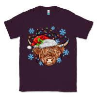 Plum christmas cow Classic Tee - MaliasSmallBusiness