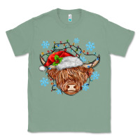 Sage christmas cow Classic Tee - MaliasSmallBusiness