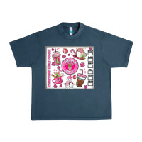 Midnight Navy christmas vibes coffee Urban Heavy Tee - MaliasSmallBusiness