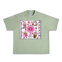 Oil Green christmas vibes coffee Urban Heavy Tee - MaliasSmallBusiness