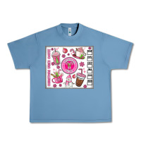 Pebble Blue christmas vibes coffee Urban Heavy Tee - MaliasSmallBusiness