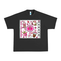 Pigment Black christmas vibes coffee Urban Heavy Tee - MaliasSmallBusiness