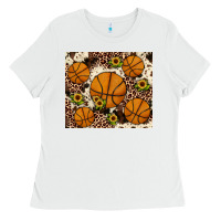 White basketball Ladies Tee - JahusDesignShop