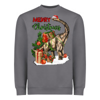 Storm merry christmas brachiosaurus Heavyweight Sweatshirt - LillyAllenDesigns