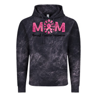 Cloud Black Breast Cancer warrior mom Vintage Hoodie - NancyCooperArtShop