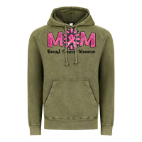 Vintage Olive Breast Cancer warrior mom Vintage Hoodie - NancyCooperArtShop
