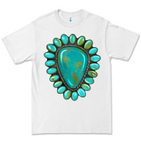 White western gemstone turquoise Premium Tee - Artiststas