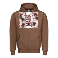 Chestnut mother's day nana flowers tumbler tbs Zipper Hoodie - TumblerDesignByShophia
