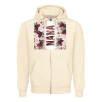 Sandshell mother's day nana flowers tumbler tbs Zipper Hoodie - TumblerDesignByShophia