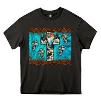 Asphalt bull skull cross tumbler Heavy Core Tee - JahusDesignShop