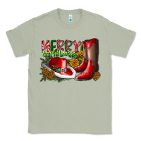 Matcha cowboy merry christmas Classic Tee - CowhideDigitalArt