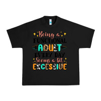 Black being a functional adult every day seems  a bit ex Urban Heavy Tee - MaliasSmallBusiness