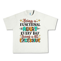 Pistachio being a functional adult every day seems  a bit ex Urban Heavy Tee - MaliasSmallBusiness