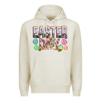Oatmeal Heather Easter Day with rabbit Premium Hoodie - HowdyJamesFarm