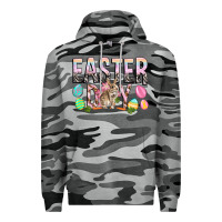 Slate Camo Easter Day with rabbit Premium Hoodie - HowdyJamesFarm