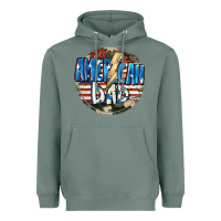 Sage All american dad 4th of july Heavyweight Hoodie - CowGirlArtShop