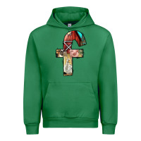Emerald farm life alphabet lowercase letters f Urban Hoodie - BundleAndBundleShop