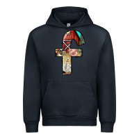 Navy farm life alphabet lowercase letters f Urban Hoodie - BundleAndBundleShop