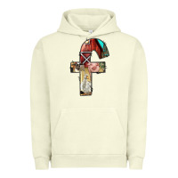 Pigment Pistachio farm life alphabet lowercase letters f Urban Hoodie - BundleAndBundleShop