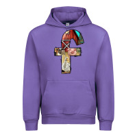 Tulip farm life alphabet lowercase letters f Urban Hoodie - BundleAndBundleShop
