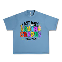 Pebble Blue last days auto graphs Urban Heavy Tee - JahusDesignShop