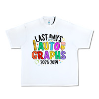 White last days auto graphs Urban Heavy Tee - JahusDesignShop