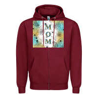 Burgundy mother's day mom tumbler tbs Zipper Hoodie - TumblerDesignByShophia