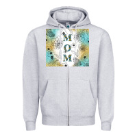 Heather Grey mother's day mom tumbler tbs Zipper Hoodie - TumblerDesignByShophia