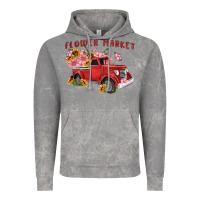 Cloud Rock flower market Vintage Hoodie - MaliasSmallBusiness