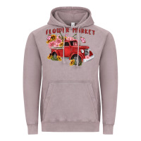 Vintage Zinc flower market Vintage Hoodie - MaliasSmallBusiness
