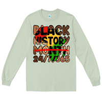 Matcha black history month Long Sleeve Tee - LillyAllenDesigns
