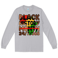 Moon Dust black history month Long Sleeve Tee - LillyAllenDesigns