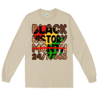 Mushroom black history month Long Sleeve Tee - LillyAllenDesigns