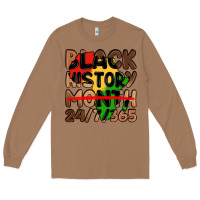 Toasted Coconut black history month Long Sleeve Tee - LillyAllenDesigns